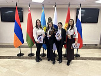 Токтобаева Малика и Кыдыралиева Эльянора (УМБ-1-20) прошли курс повышения квалификации в МГИМО (г. Москва)
